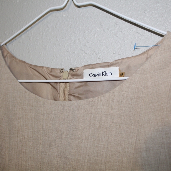 Calvin Klein Tan Mini Dress - Picture 3 of 3